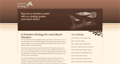 Desktop Screenshot of checkers-strategy.com